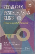 KECAKAPAN PENDELEGASIAN KLINIS