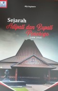 Sejarah Adipati dan Bupati Ponorogo (1496-2016)
