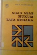 ASAS-ASAS HUKUM TATA NEGARA
